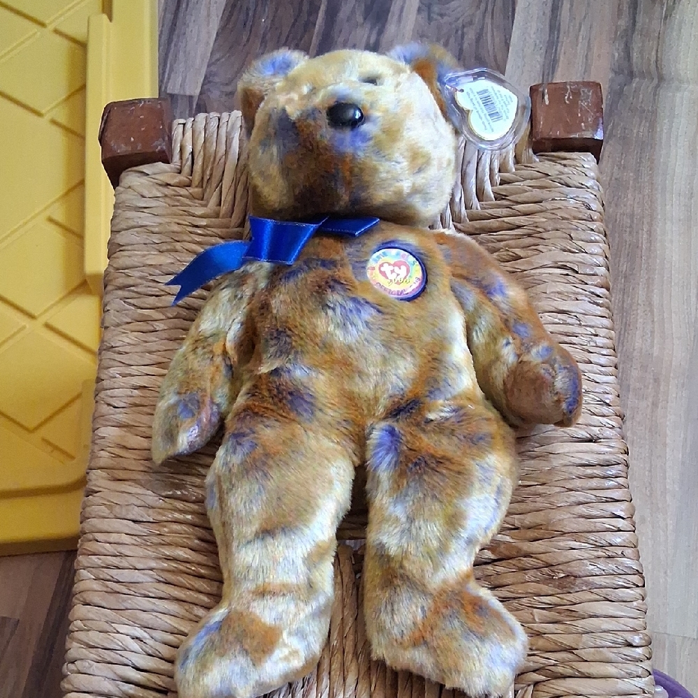 Ty Beanie Buddies Y2K Clubby III Bear 14" Bear Plush